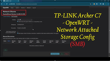 TP-LINK Archer C7 - OpenWRT - USB Storage configuration (SMB)