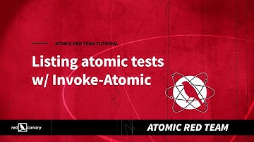 Atomic Red Team Tutorial: Listing Atomics with Invoke-Atomic | Open Source Adversary Emulation