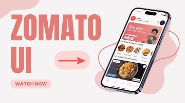 Zomato | UI | HomeScreen Clone #flutter #dart #ui #iOS #android #developers #video #youtube #coding