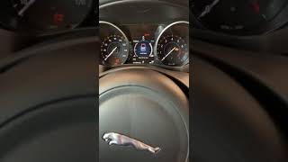 2018 Jaguar F pace oil service maintenance light reset