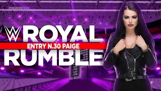 WWE Royal. Rumble '22 - N.30 Paige Surprise Return Entrance Stage Wealth