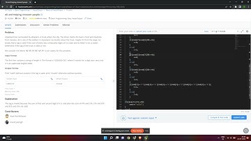 Ali and heling innocent people (hackerearth solutions with explanation)
