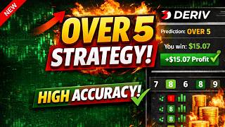 Over 5 Deriv  Digit Strategy