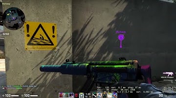 [CSGO]MP5 SD Phosphor + Gameplay