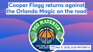 Cooper Flagg returns against the Orlando Magic on the road