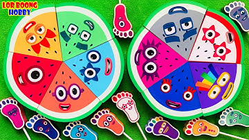 Meet Numberblocks NEW 55 Puzzle Tetris Shape| ASMR chirping of birds