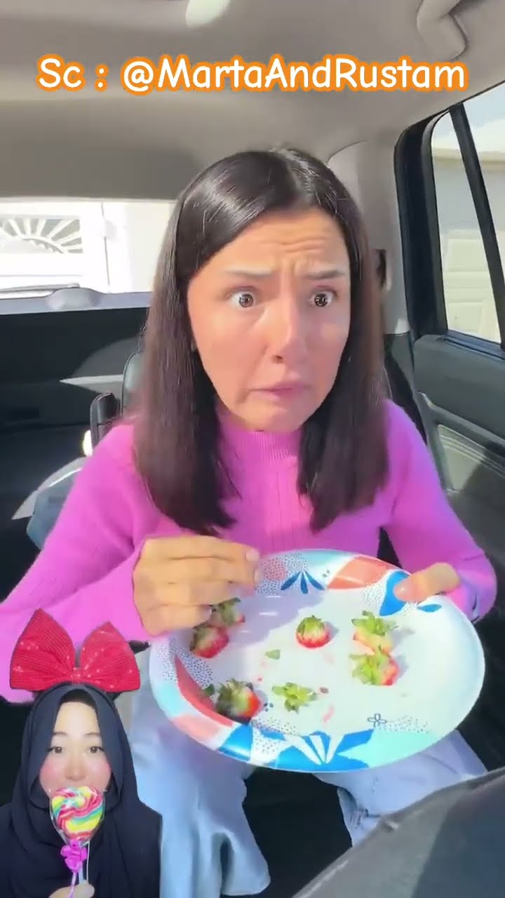 KAKAK TIDAK MAU BERBAGI STRAWBERRY KE ADIK ⁉️? @MartaAndRustam #shorts #funny #dubbing