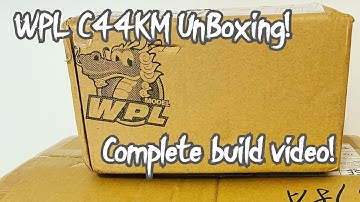 WPL C44KM- UnboXing and Speed build!