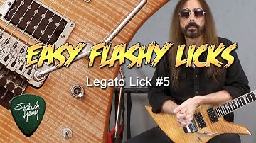 Easy Flashy Licks - Legato Lick #5