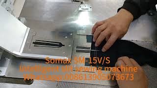 Hot sales Somax SM 15VS Intelligent side slit sewing machine with bartack