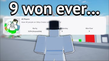 I Got The HARDEST BADGE In Obby Creator… (Roblox)
