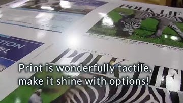 Panaprint UV Coating