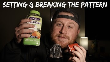 ASMR setting and breaking the pattern (fast and aggressive triggers)