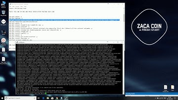 ZACA COIN - Master Node Setup Guide Ubuntu VPS - Cold Node