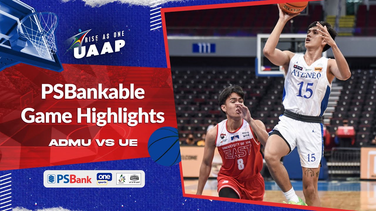 Ateneo vs. UE round 2 highlights | UAAP Season 85 Men's Basketball - Nov. 23, 2022