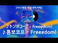 어디까지가 나고, 어디까지가 너일까? |トンボコープ (톰보코프) - Freeedom! [가사/발음/한글 번역 자막]