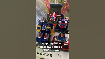 Camp Big Falcon DX Voltes V SOC #shortsvideo #anime #mecha #bandainamco #voltesvlegacy  #voltesv