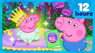 🔴 LIVE: FULL EPISODES George And Baby Evie Adventures 🍼 Peppa Pig | 12 HOURS OF HD CARTOONS