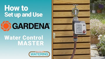 How to set up a Gardena Control Master