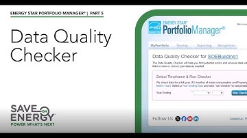 ESPM: Data Quality Checker