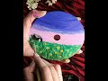 How to paint on cd  diy cd art  acrylic paint cdpainting shorts