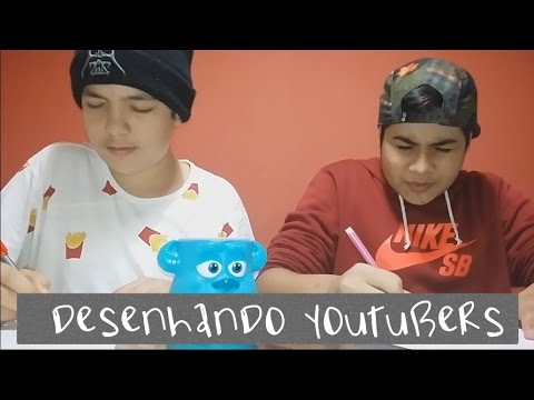 Desenhando Youtubers!O Susto