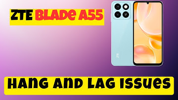 Hang And Lag Problem Solution ZTE Blade A55 || How to solve the hang and lag issues