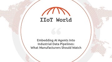 Embedding AI Agents Into Industrial Data Pipelines: What Manufacturers Should Watch