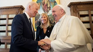 US President Biden hails Pope Francis as a 'warrior for peace'
