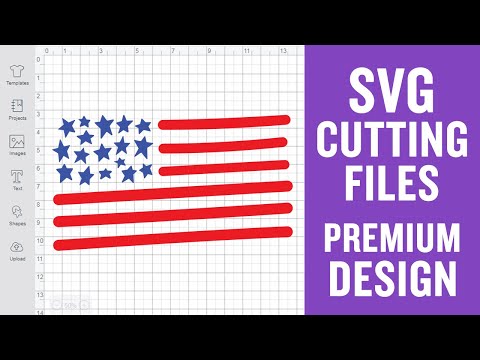 American Flag Svg Cutting Files for Silhouette Premium cut SVG