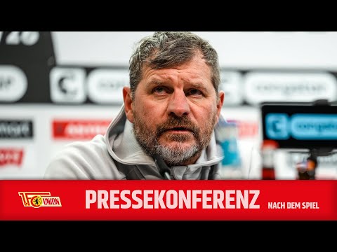 "Wir freuen uns über drei Punkte" | Pressekonferenz nach FC St. Pauli | 1. FC Union Berlin