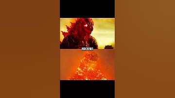 Thermo Evolved Godzilla vs Thermonuclear Godzilla #shorts #monsterverse #godzilla #battle #edit