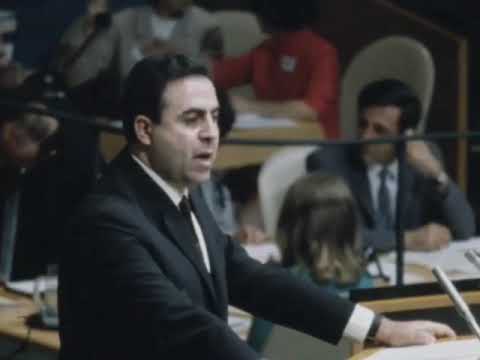 خطاب الرئيس السوري نور الدين الاتاسي بالامم المتحدة 20 حزيران يونيو 1967