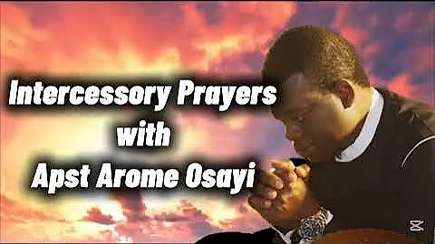 MIDNIGHT DELIVERANCE/INTERCESSORY PRAYERS WITH APOSTLE AROME OSAYI | 1 HOUR PRAYING IN TONGUES LOOP