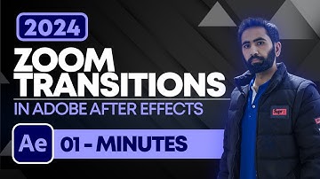 Zoom Transitions in Adobe After Effects 2024 | Dynamic Zoom Transitions After Effects