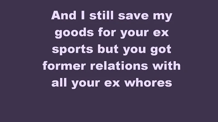 K'la Marvin's Room with Lyrics HD
