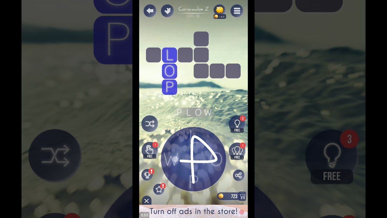 WORD BEACH LEVEL 146 ANSWERS  YouTube