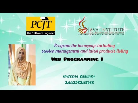 Web Project Task 08 | 1st Year | Ecommerce Web Application | Java Institute