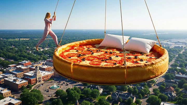 Relaxing Floating Beds | AI World which bed would you sleep in? 🎈🛌 | #4k #aiasmr #asmr