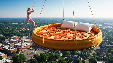 Relaxing Floating Beds | AI World which bed would you sleep in? 🎈🛌 | #4k #aiasmr #asmr