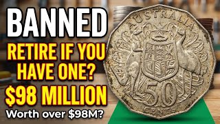 Top 4 MOST EXPENSIVE Australian 50 Cent Coins Worth INSANE Money in 2026 (BANNED & LEGENDARY!)