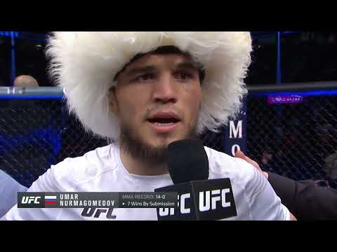 UFC 272: Умар Нурмагомедов - Слова после боя