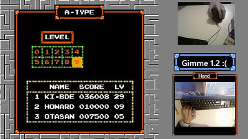 NES Tetris - Keyboard Flyhec/Rolling Demo