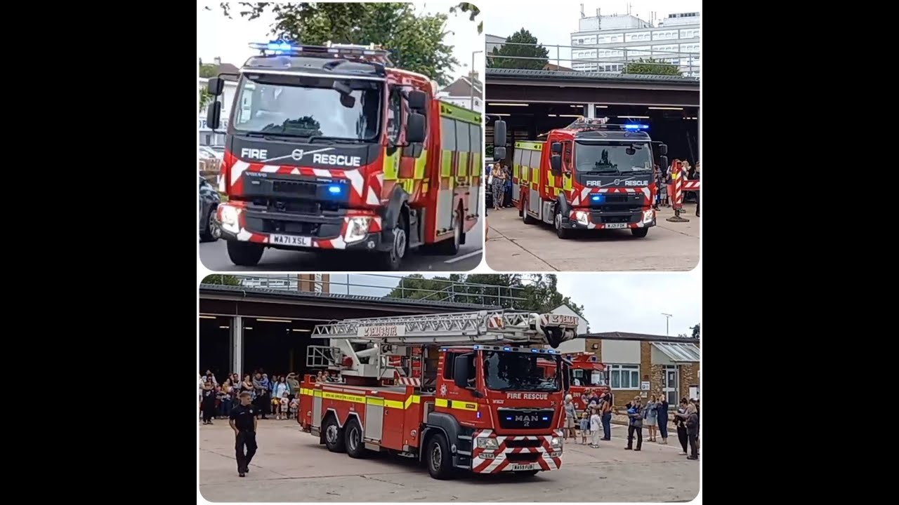 *TRIPLE TURNOUT!* X2 Pumps and ALP Turnout to AFA | Torquay and Paignton Turnout | Open day