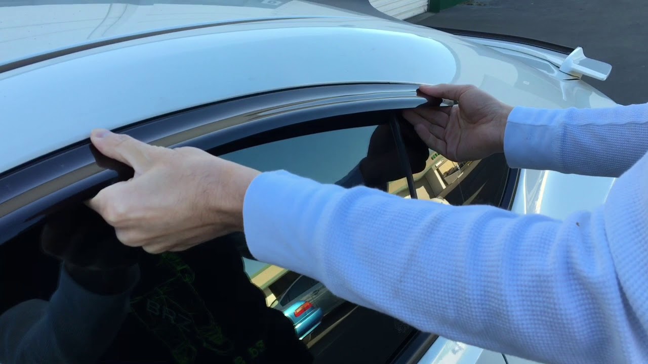 HIC USA FRS BRZ 86 Side Visor Installation YouTube
