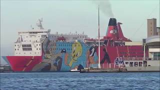 Tirrenia CIN - Moby Dada porto di Cagliari