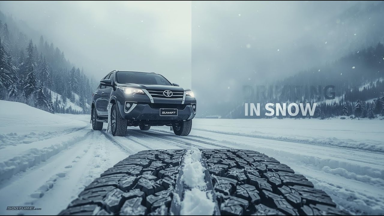 Driving in Snow ❄️ | Essential Tips & Tyre Selection for Indian Drivers (Toyota Fortuner Guide)