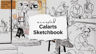 Accepted Calarts Sketchbook 2023