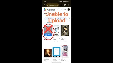 Google Play Books not working || Unable to Upload books on Google Play Books || Processing Failed