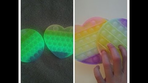 Glow in the Dark Pop It